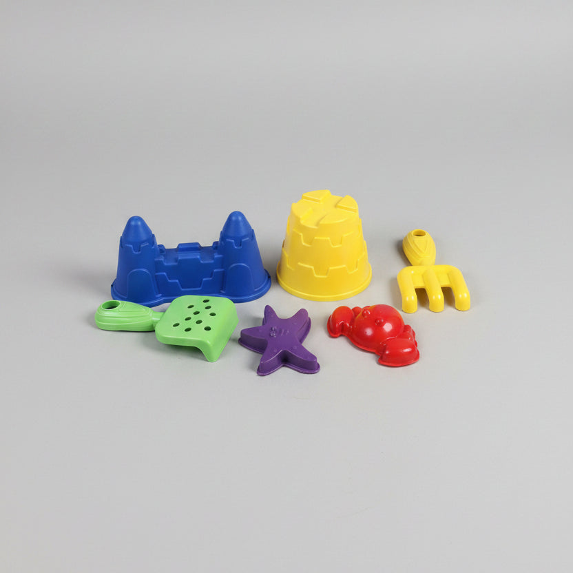 8pc Sprinkle Bucket Set - Beach Play Set for Kids - DOLLARS UNIVERSE LLC