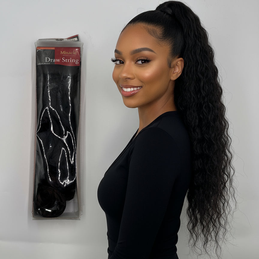 Miracle Draw String Ponytail – Quick Hair Style in 60 Seconds