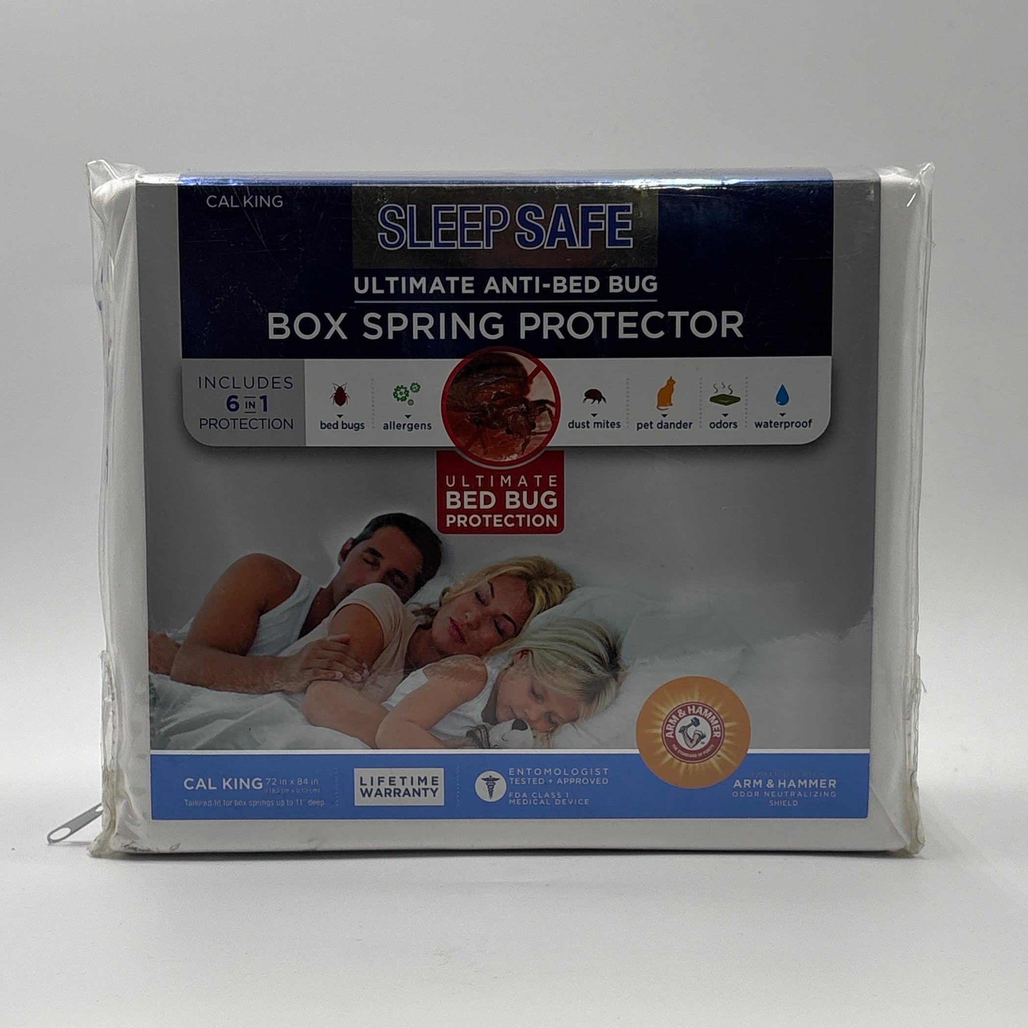 Arm & Hammer – SleepSafe Ultimate Anti-Bed Bug / Box Spring Protector (California King)
