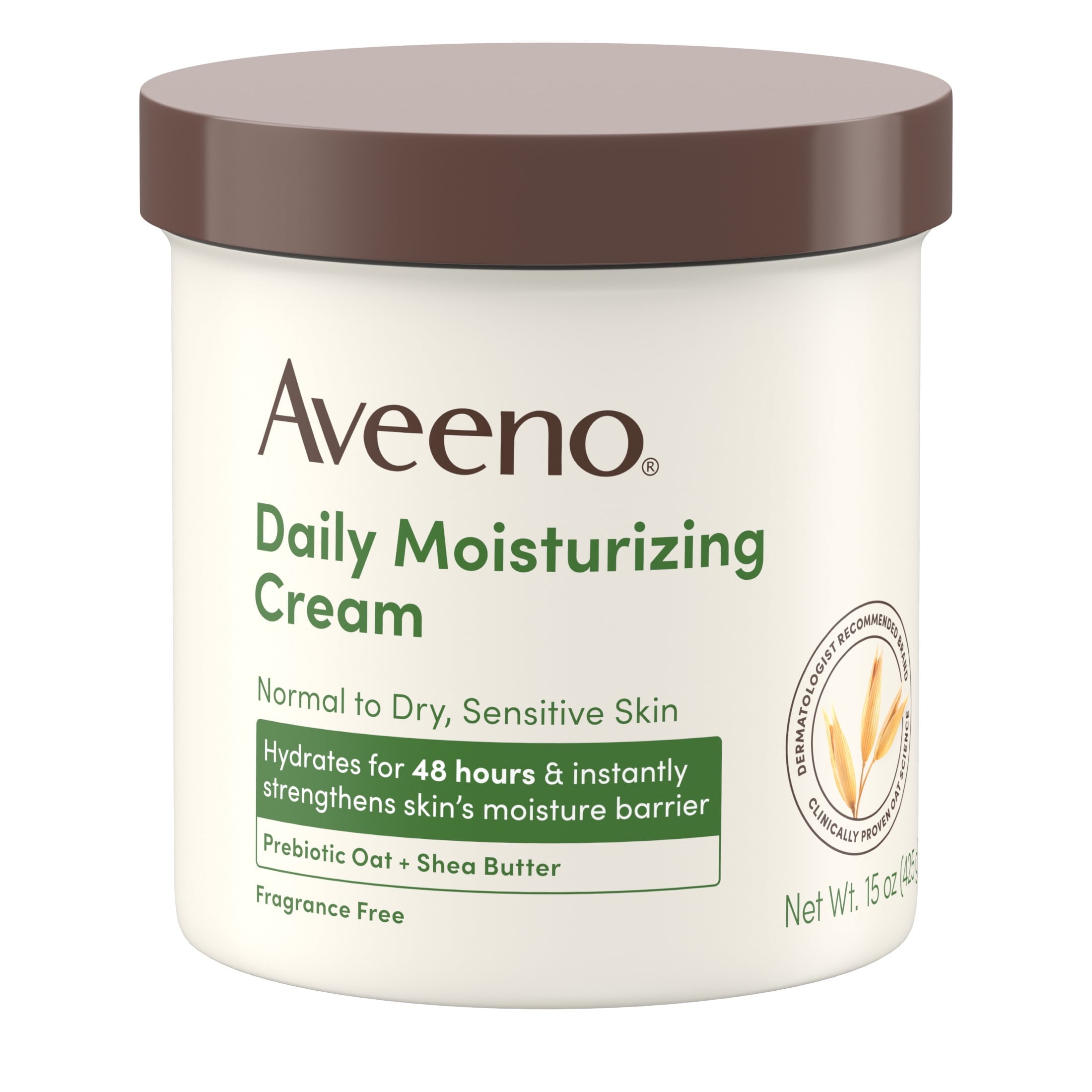 Aveeno Daily Moisturizing Body Cream for Dry Sensitive Skin 15oz