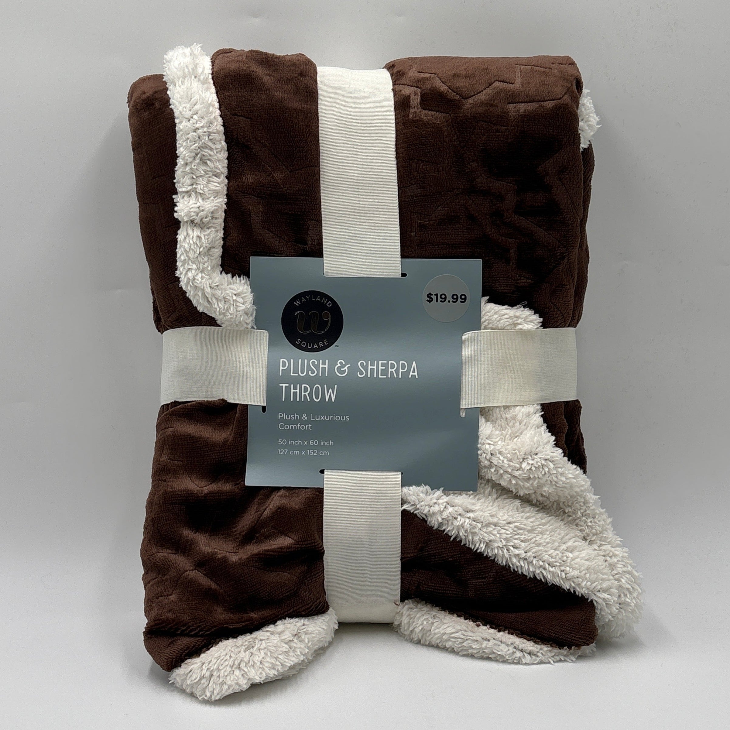 Wayland Square – Deluxe Sherpa Throw (Plush & Luxurious Comfort)