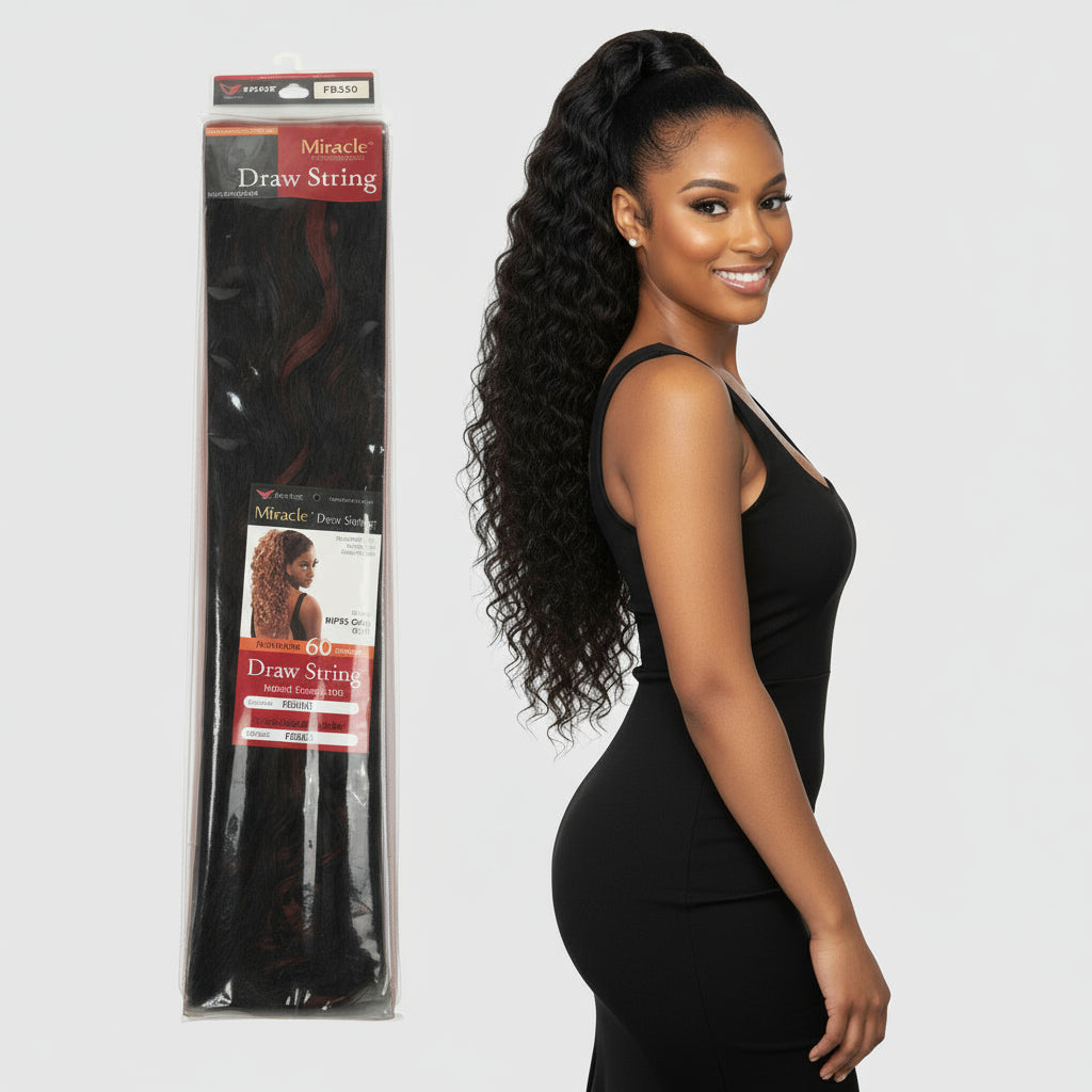 Miracle Draw String Ponytail – Quick Hair Style in 60 Seconds