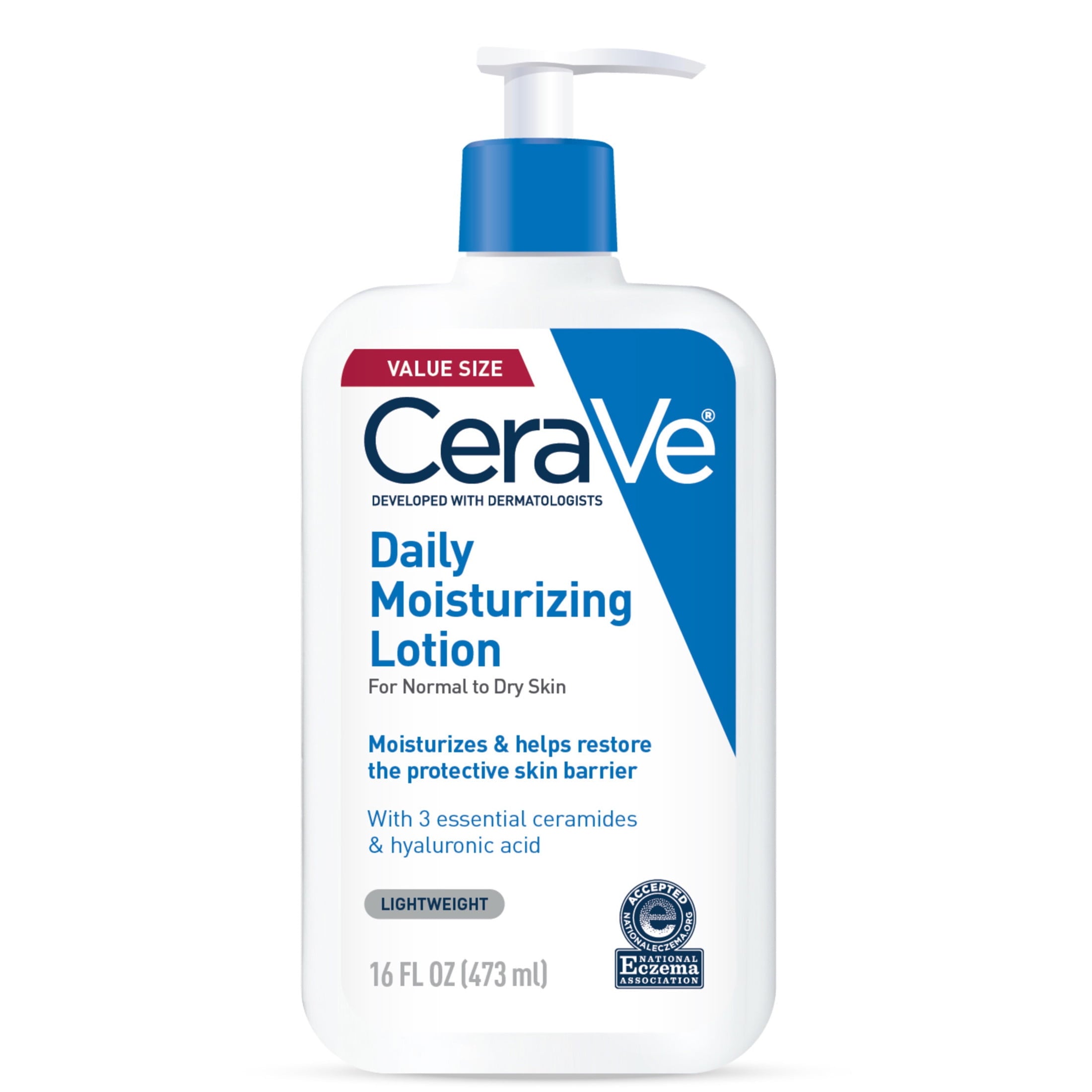 CeraVe Daily Moisturizing Face and Body Lotion for Normal Skin 16 oz