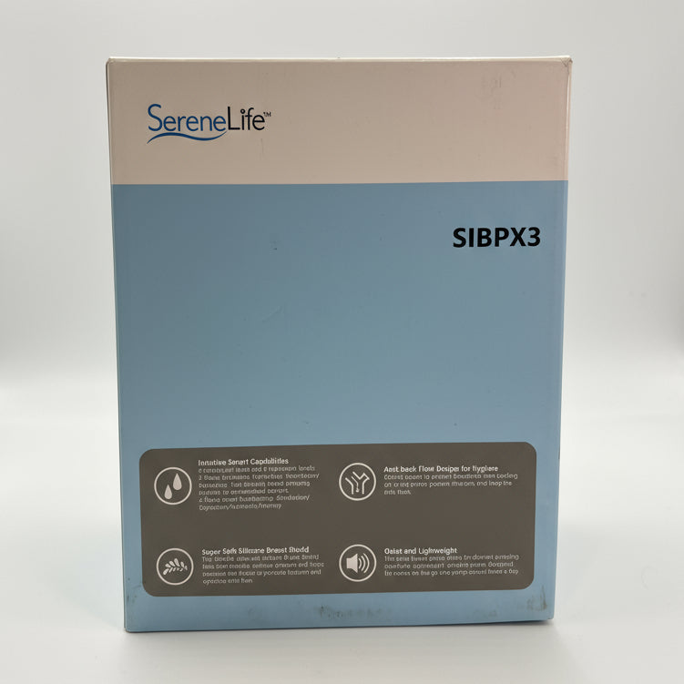 SereneLife Portable Double Electric Breast Pump – Silent Pain-Free Automatic Pump