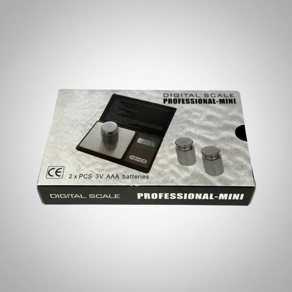 Professional Digital Mini Scale - 2 x PCS 3V AAA Batteries Included Position 3