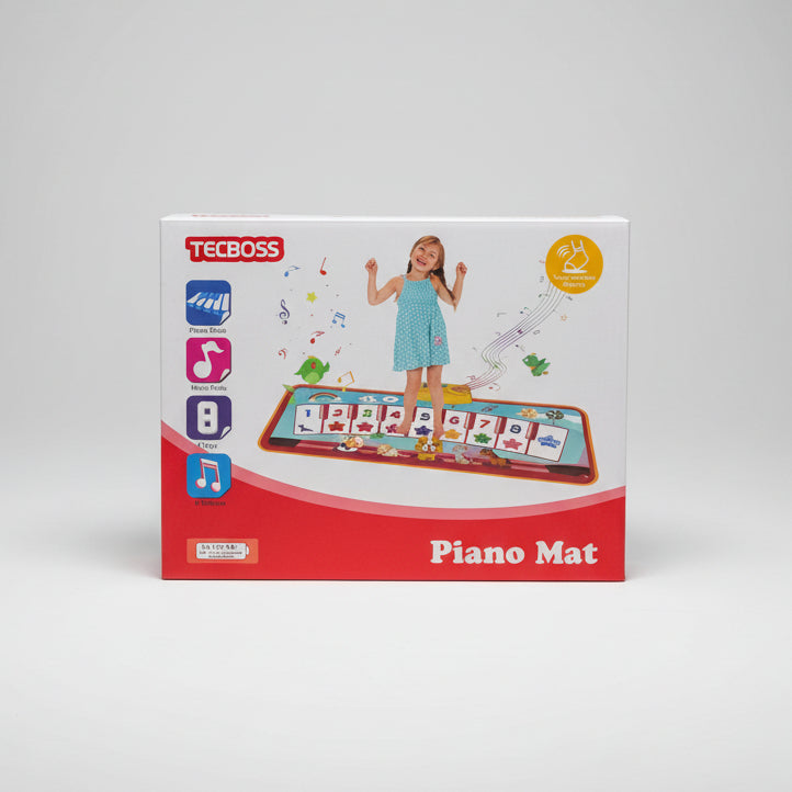 Box of Tecboss Piano Mat on a dark surface