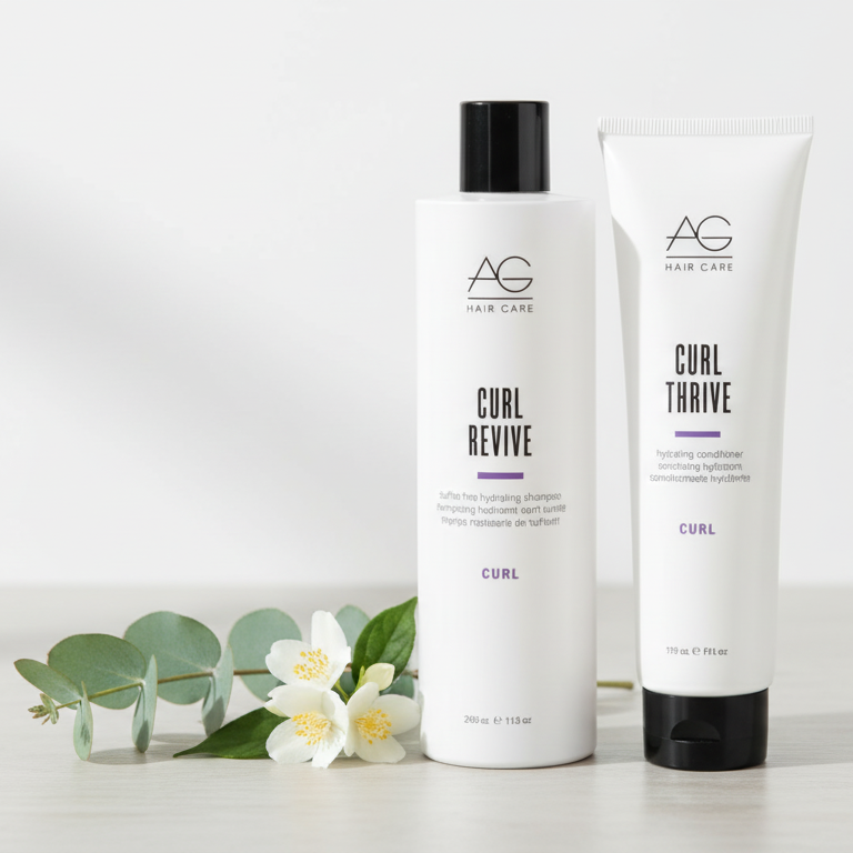 AG Hair Curl Revive/Thrive Shampoo & Conditioner Duo 2 Piece