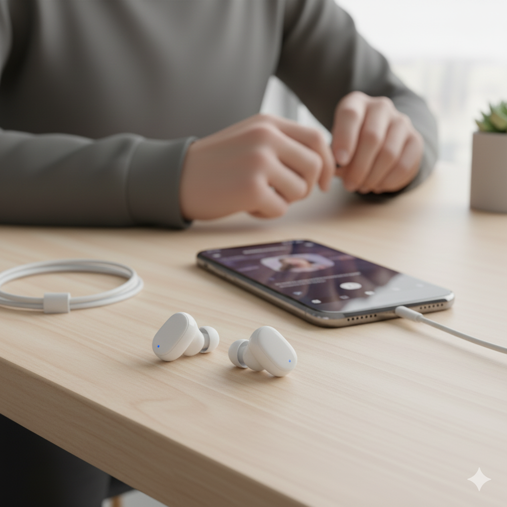 DEEJAYS MODEL JX1B BLUETOOTH TRUE WIRELSS