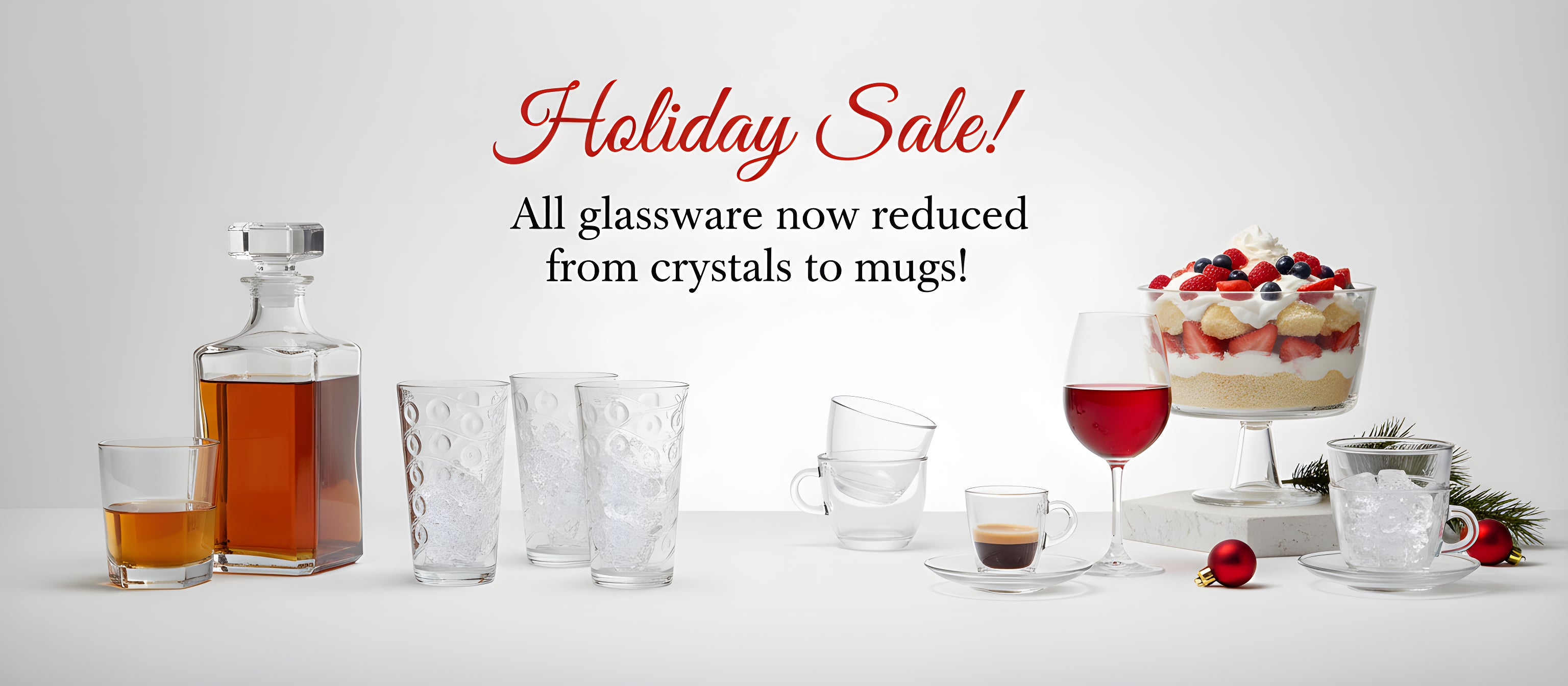 Banner image Glassware