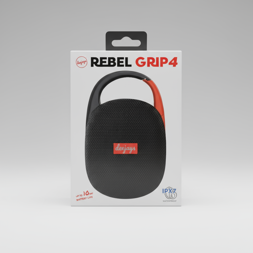 DeeJays rebel rip4 bluetooth speaker