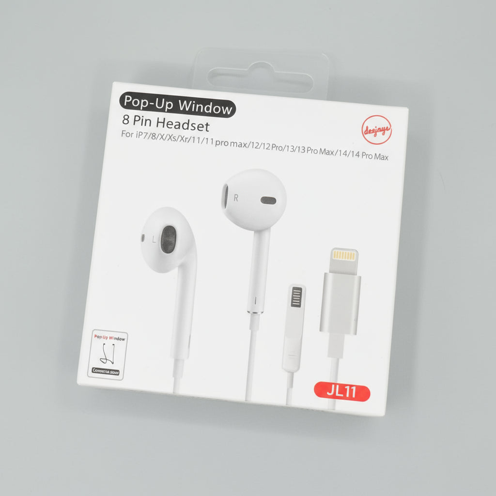 Deejays Pop-Up window 8 pin headset