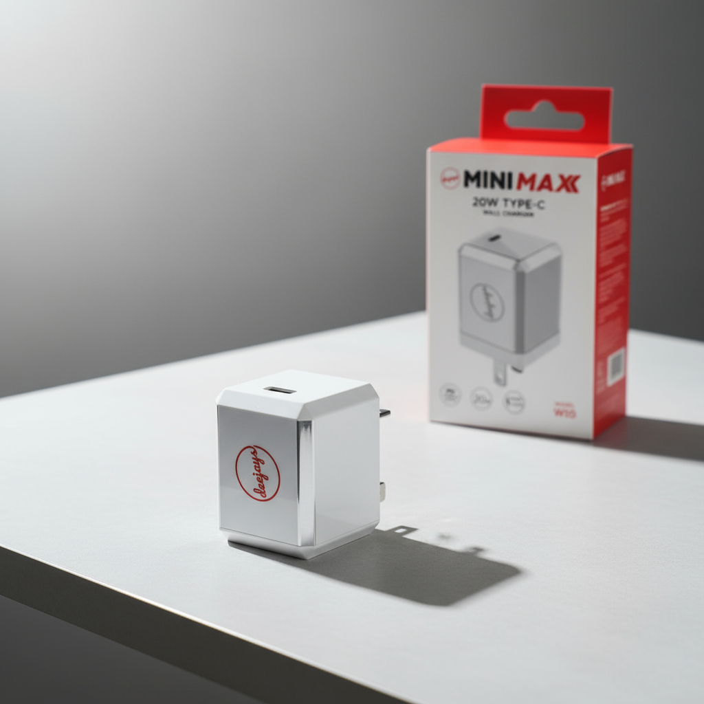 Deejays MiniMax 20w type-c wall charger