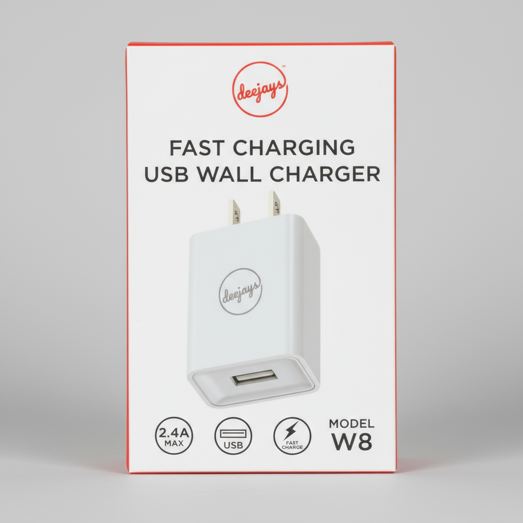 Deejays fast charger usb wall charger