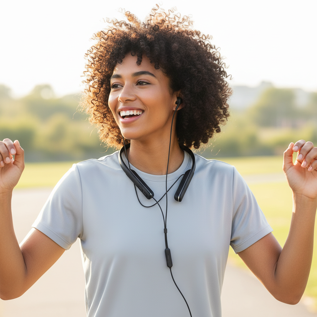 Deejays Endure Wireless Around-the-Neck BT Headphones