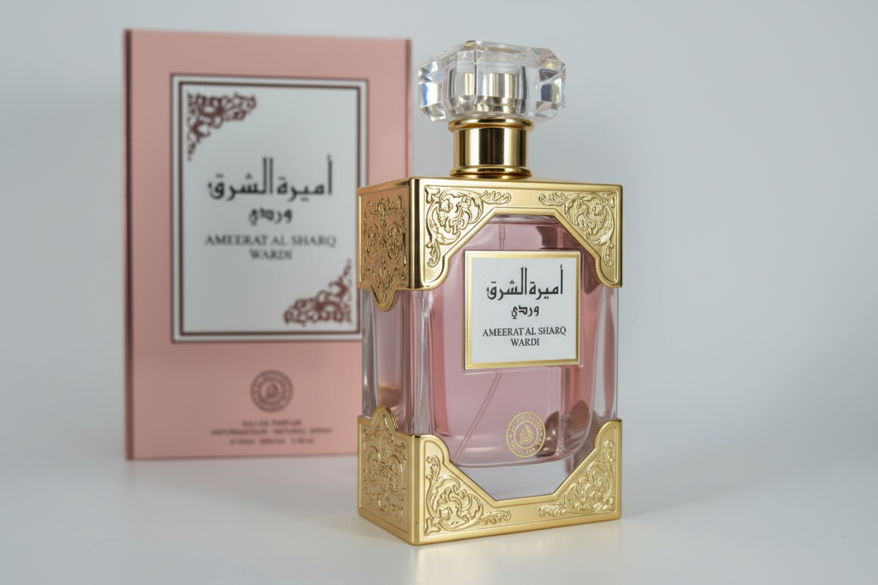 Ameerat Al Sharq Wardi Eau de Parfum – 100ml (3.4 fl.oz.) Natural Spray