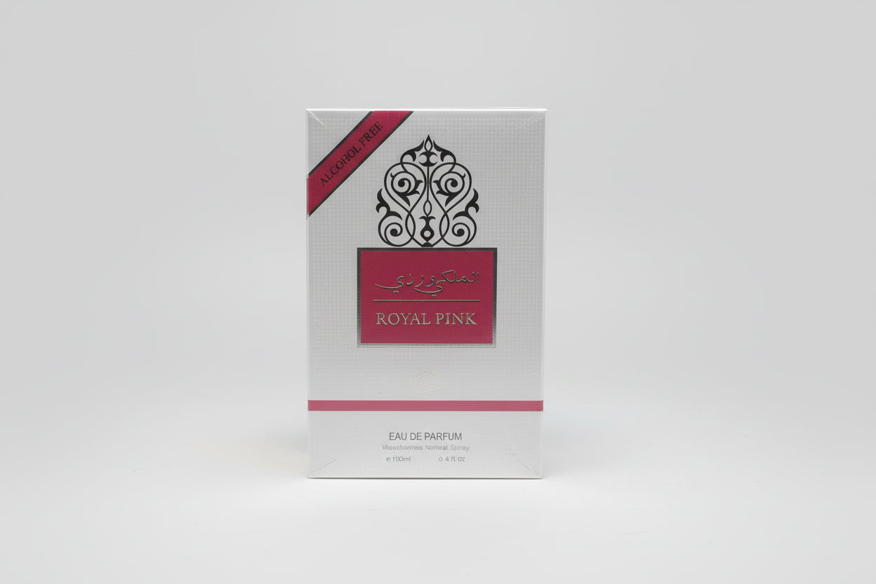 Royal Pink Eau de Parfum – 100ml (3.4 fl.oz.) Natural Spray – Alcohol Free