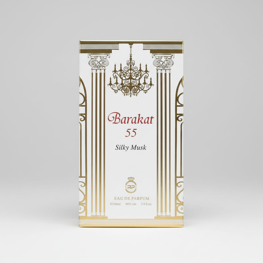 Barakat 55 Silky Musk Eau de Parfum – 100ml (3.4 fl.oz.) Natural Spray