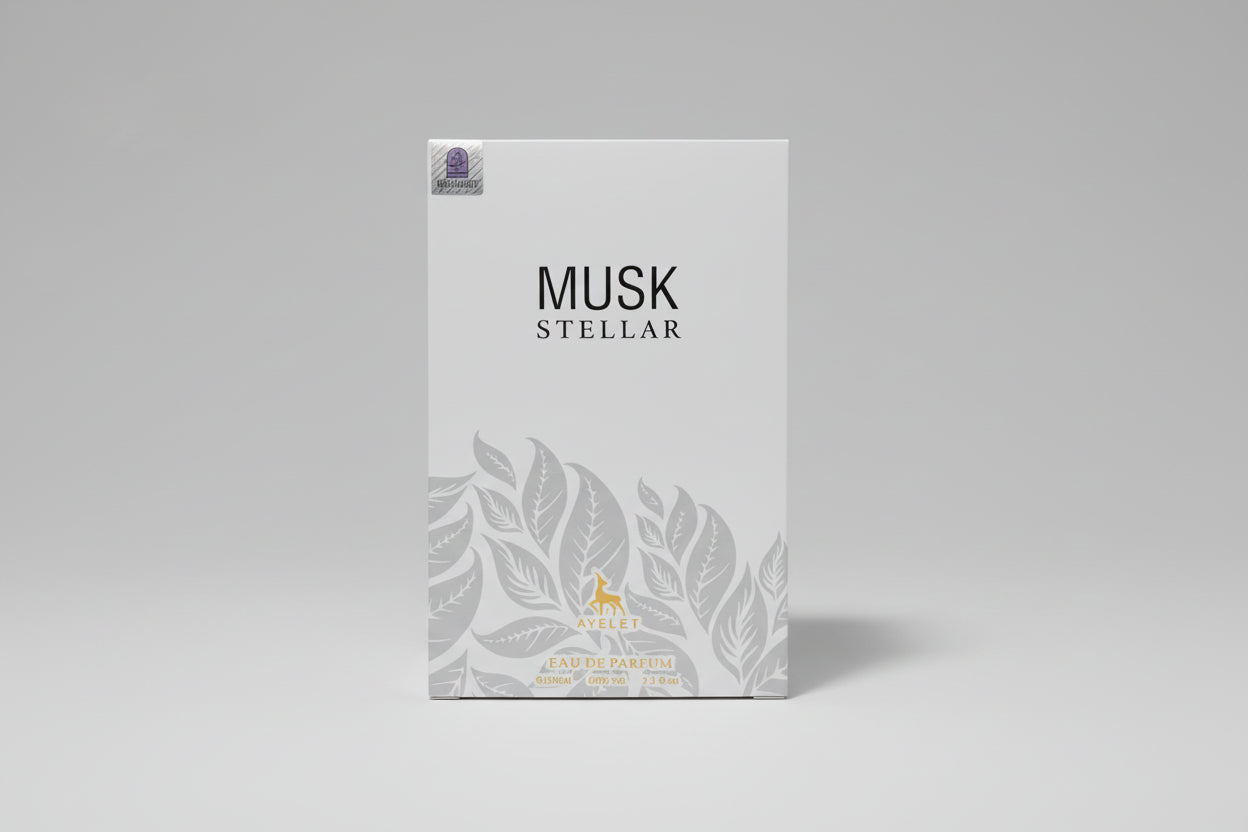 Musk Stellar Eau de Parfum by Ayelet – 100ml (3.4 fl.oz.) Natural Spray