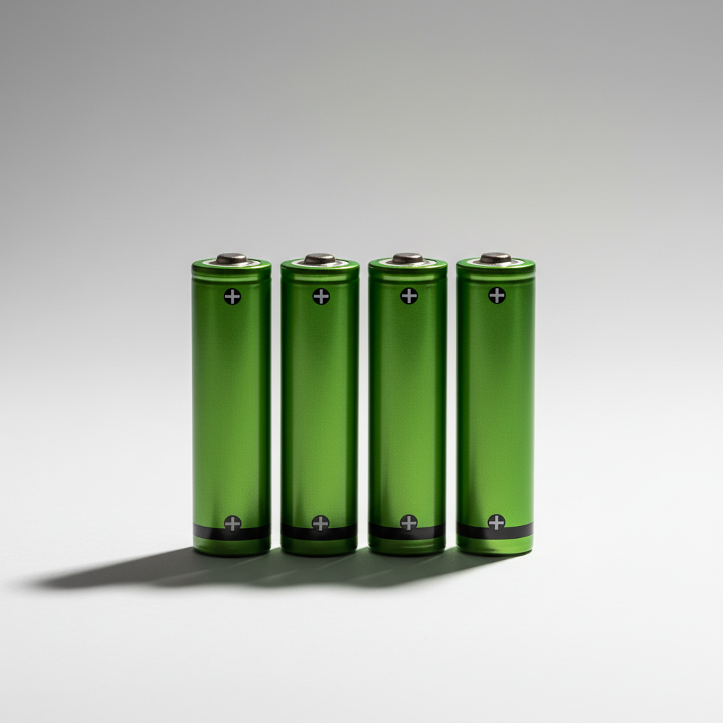 CVS Pharmacy Rechargeable AA Batteries – 1300mAh NiMH (4 Pack, Pre-Charged)