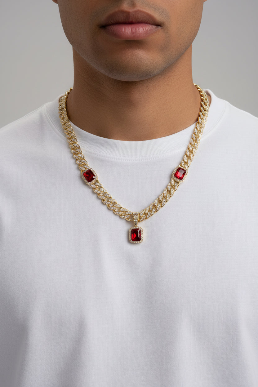 Relex “Be Unusual! Be Unique! Be You!” Necklace – NA5756 (16MM, 33") Yellow/Red - DOLLARS UNIVERSE LLC