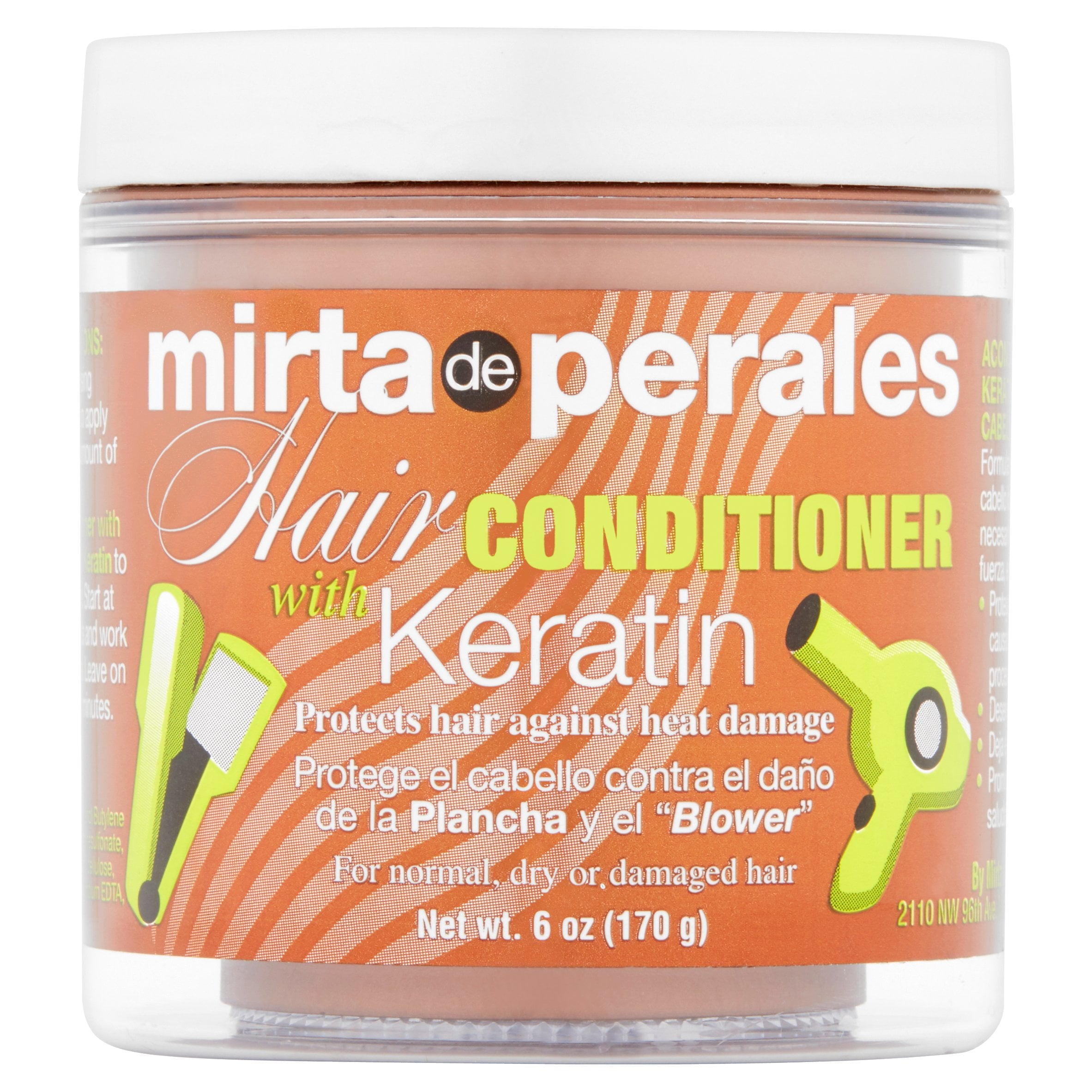 Mirta de Perales Heat Protection Detangling Daily Hair Conditioner 6 oz