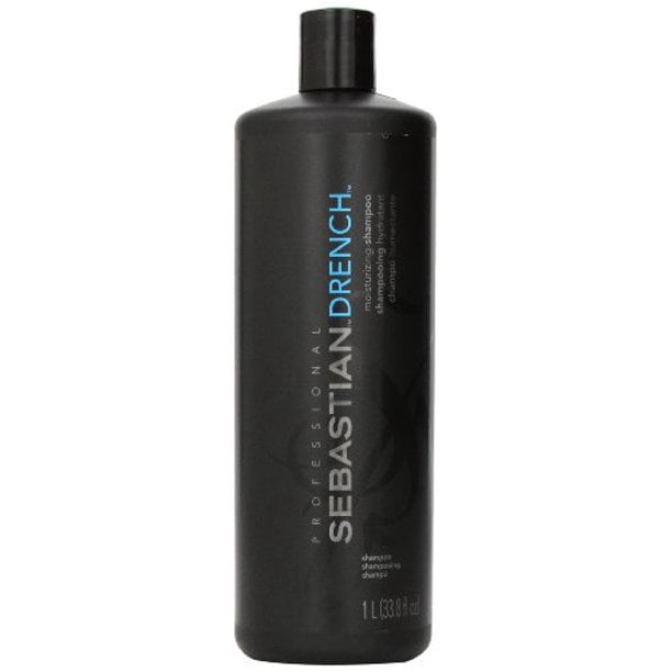 Sebastian Professional Drench Moisturizing Shampoo for Dry Frizzy Hair 33.8 fl oz
