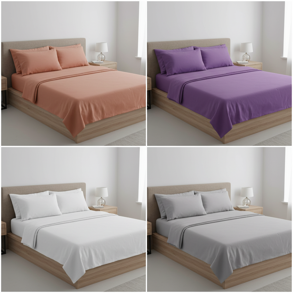 American Sheets 2000 Thread Count Egyptian Cotton Queen Sheet Set with 2 Extra Pillowcases – White, 18-Inch Deep Pockets