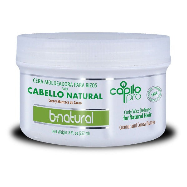 Capilo Pro B-Natural Curl Wax Definer 8 oz - DOLLARS UNIVERSE LLC