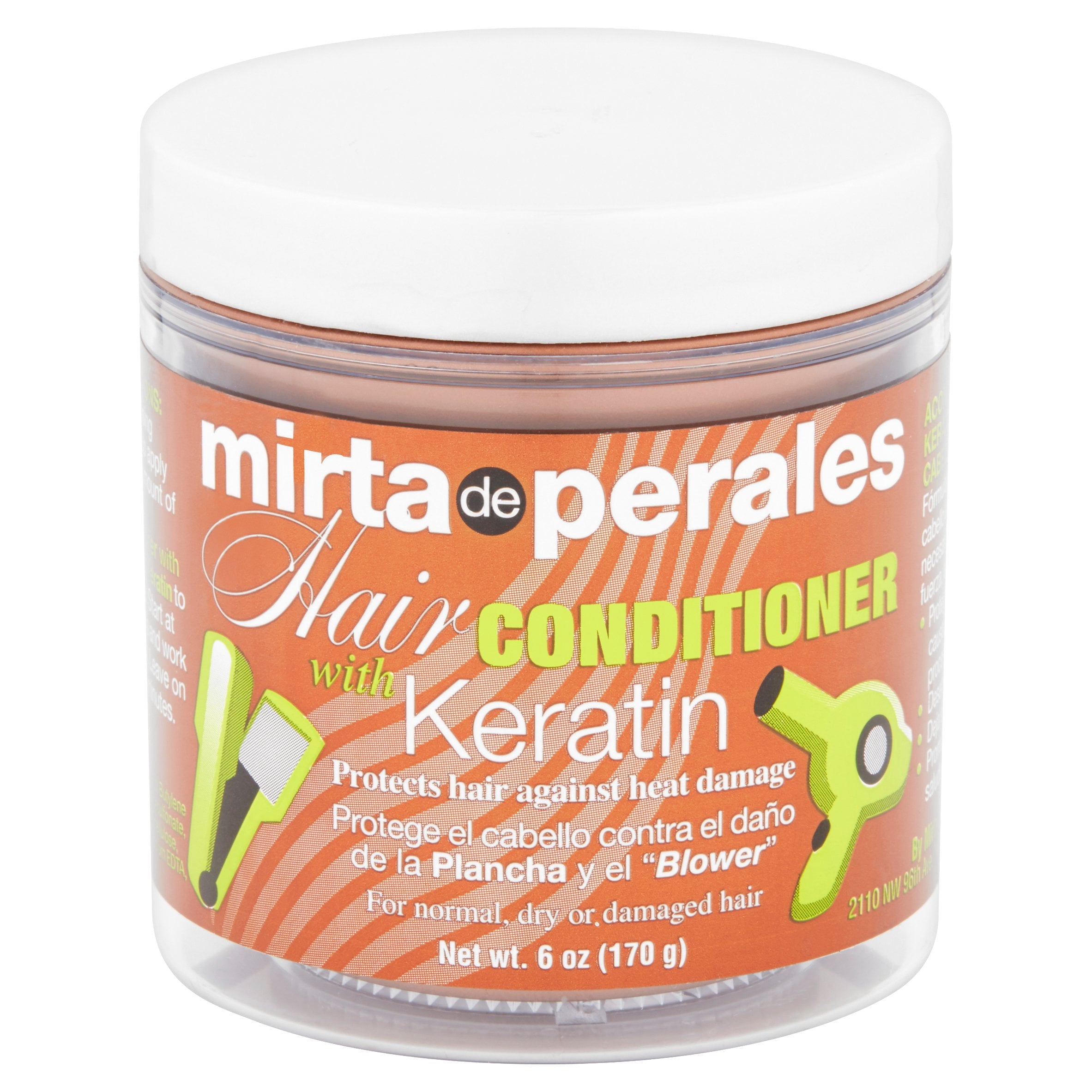 Mirta de Perales Heat Protection Detangling Daily Hair Conditioner 6 oz