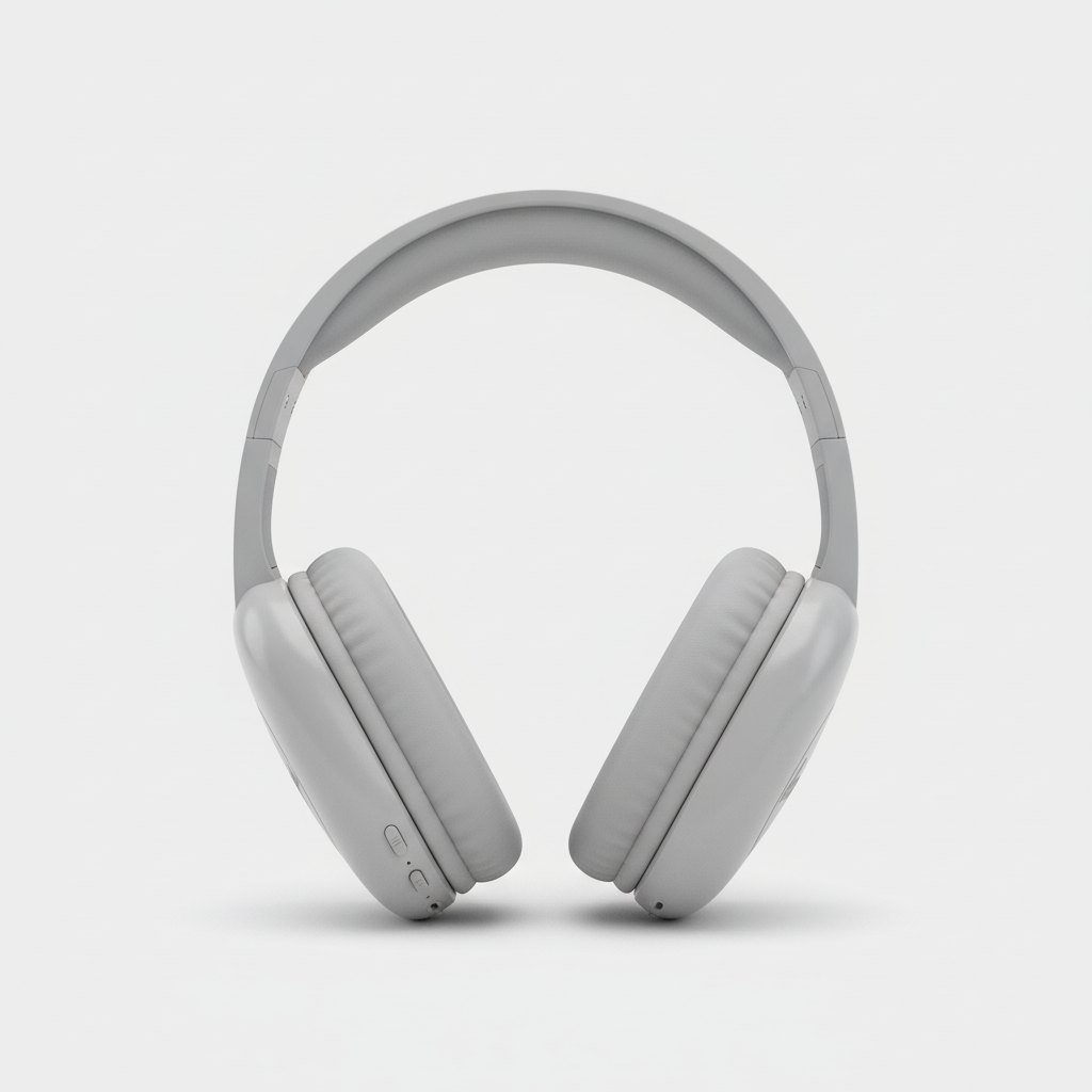 Free Spirit BTX600W Long Life Wireless Headphones – Bluetooth Over-Ear Headset with Deep Bass and Extended Battery Life