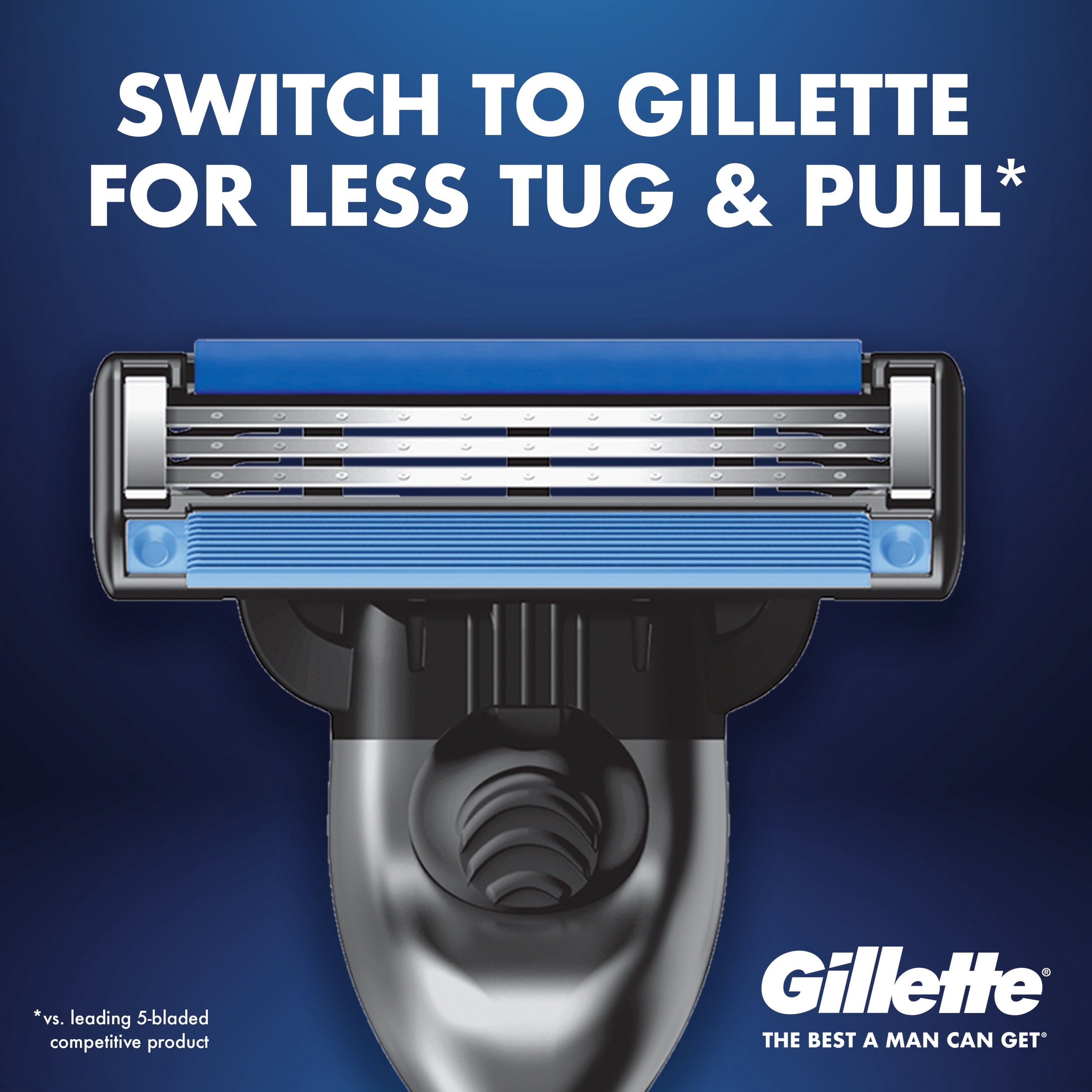 Gillette Mach3 Razor Blade Refills for Men 8 Count