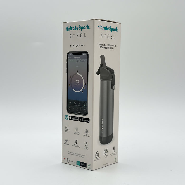 Bluetooth water bottle for daily hydration by DOLLARS UNIVERSE LLC with vacuum-insulated stainless steel design