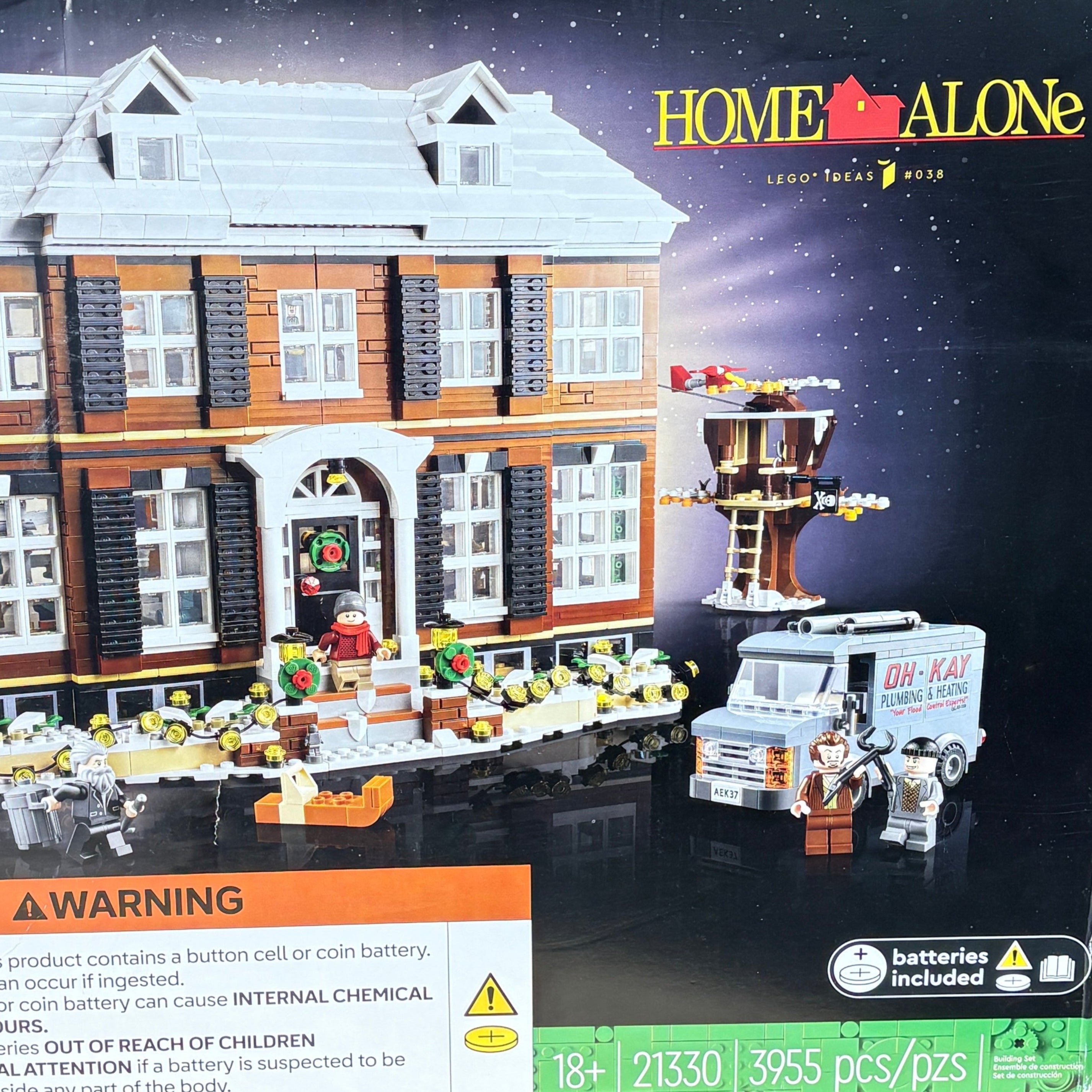Home Alone Lego exclusive detailed model with house, treehouse, and van by Bayern Alpenmilch