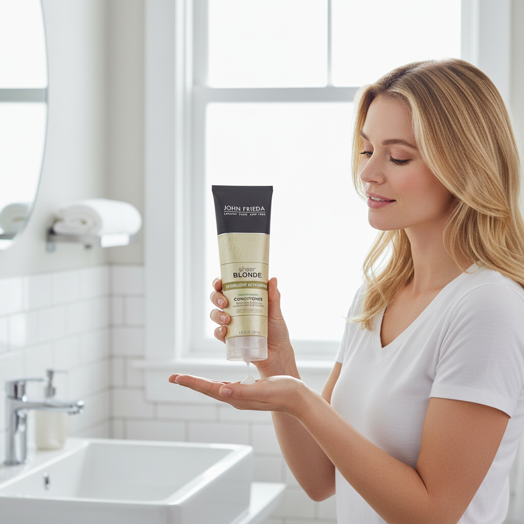 John Frieda Sheer Blonde Highlight Activating Conditioner for Lighter Blondes