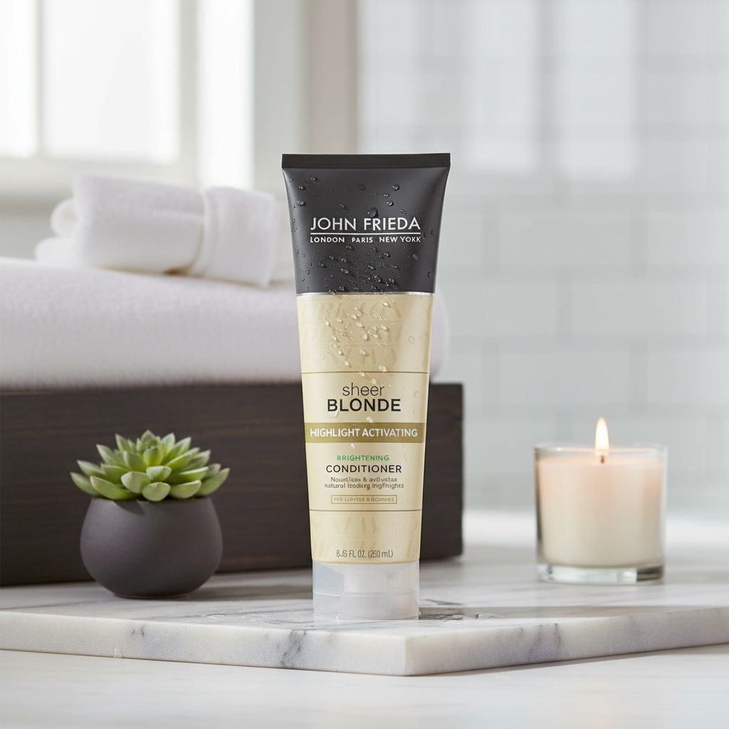 John Frieda Sheer Blonde Highlight Activating Conditioner for Lighter Blondes