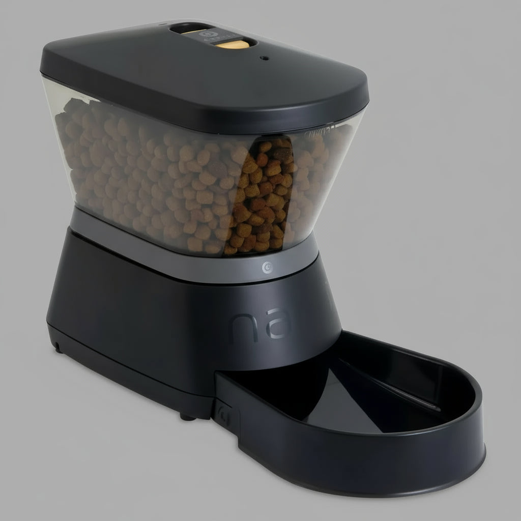 Petmate® Gamma2 NANO Programmable Automated Pet Feeder – Timed Food Dispenser for Cats and Small Dogs