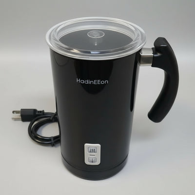 HadinEEon 500ml Electric Milk Frother MMF-603B V2 - Automatic Hot & Cold Foam Maker, Stainless Steel, 17oz Capacity, Rapid Frothing for Coffee, Latte, Cappuccino, Hot Chocolate - DOLLARS UNIVERSE LLC