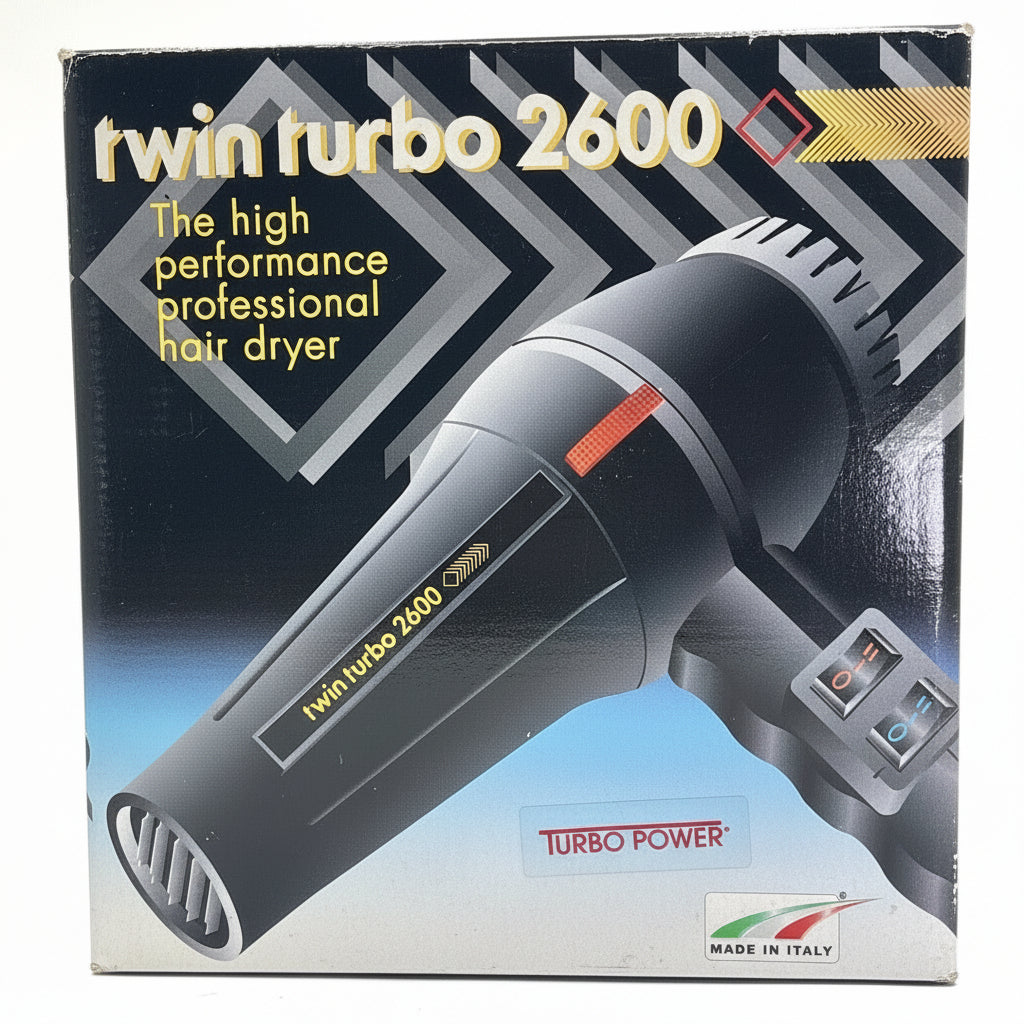 Twin turbo 2600 hair dryer high performance professional hair dryer by DOLLARS UNIVERSE LLC